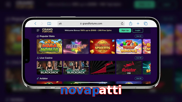 Main screen of Novapatti ios page for PK players